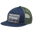 Кепка Columbia Flat Brim Snap Back синій/зелений