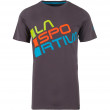 Pánské triko La Sportiva Square T-Shirt M modrá Carbon/Tropic Blue