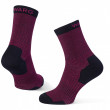 Шкарпетки Warg Happy Merino W Mini Stripes чорний/рожевий