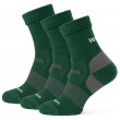 Чоловічі шкарпетки Warg Merino Hike M 3-pack зелений