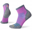 Жіночі шкарпетки Smartwool Cycle Zero Cushion Ankle Socks сірий/фіолетовий