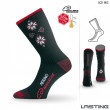Ponožky Lasting SCK černá/červená