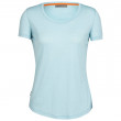 Жіноча футболка Icebreaker Women Sphere II SS Scoop Tee блакитний
