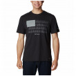Чоловіча футболка Columbia Thistletown Hills™ Graphic Short Sleeve чорний
