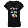 Жіноча футболка Mammut Massone T-Shirt Women Slogan чорний