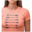 Жіноча функціональна футболка Sensor Coolmax Fresh Стріли короткий рукав