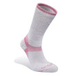 Dámské ponožky Bridgedale Merino Hiker ML šedá/růžová grey/pink/808