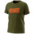Чоловіча футболка Dynafit Graphic Co M S/S Tee темно-зелений