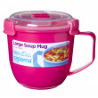 Hrnek Sistema Microwave Large Soup Mug Color růžová