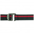 Opasek Warmpeace Hookle Belt šedá/červená Iron/Red