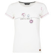 Жіноча футболка Chillaz Gandia Same But Diffrent bílá/růžová