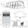 Надувний намет Outwell Forestville 6SA