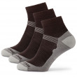 Шкарпетки Zulu Merino Lite Women 3 pack сірий/коричневий