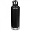 Термопляжка з нержавіючої сталі Klean Kanteen Insulated Classic Narrow 25oz (w/Pour Through Cap) чорний