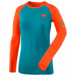 Жіноча футболка Dynafit Alpine Pro W L/S Tee синій/помаранчевий