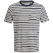 Чоловіча футболка Craghoppers Mollugo Short Sleeved T-Shirt білий/синій Blue Navy Stripe