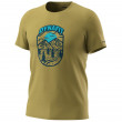 Чоловіча футболка Dynafit Graphic Co M S/S Tee світло-зелений
