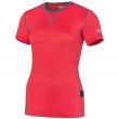 Жіноча футболка Zulu Merino 160 Short сірий/рожевий