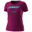 Жіноча футболка Dynafit Graphic Co W S/S Tee бордовий