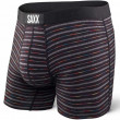 Boxerky Saxx Vibe Boxer Brief černá/červená black gradient stripe