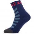 Nepromokavé ponožky Sealskinz WP Warm Weather Ankle Hydrostop modrá Blue/Grey/Red