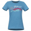 Жіноча футболка Marmot Wm's Esterel Tee SS синій Late Night Heather