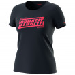 Жіноча футболка Dynafit Graphic Co W S/S Tee синій/рожевий