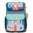 Шкільний рюкзак Baagl Zippy синій/помаранчевий
