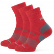 Жіночі шкарпетки Warg Merino Hike W 3-pack червоний