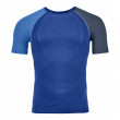 Чоловіча функціональна футболка Ortovox 120 Comp Light Short Sleeve M синій