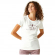 Жіноча футболка Regatta Wmn Fingal Slogan білий