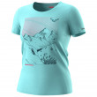 Жіноча футболка Dynafit Artist Series Dri T-Shirt W бірюзовий