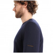 Чоловіча функціональна футболка Icebreaker 200 Oasis LS Crewe Ski Stripes