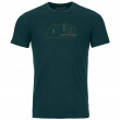 Чоловіча футболка Ortovox 140 Cool Vintage Badge T-Shirt темно-зелений