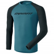 Чоловіча футболка Dynafit 24/7 M L/S Tee синій/чорний