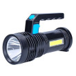Акумуляторний ліхтарик Solight LED ліхтарик з ручкою та бічним підсвічуванням