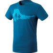 Чоловіча футболка Dynafit Graphic Co M S/S Tee блакитний