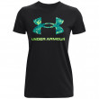 Жіноча футболка Under Armour Live Sportstyle Graphic SSC чорний/зелений