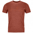 Чоловіча функціональна футболка Ortovox 150 Cool Mountain Face TS помаранчевий