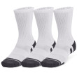 Набір шкарпеток Under Armour Performance Tech 3pk Crew білий White / White / Jet Gray