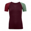Жіноча функціональна футболка Ortovox 120 Comp Light Short Sleeve W червоний