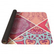 Килимок для йоги Yate Yoga Mat натуральний каучук рожевий