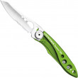 Zavírací nůž Leatherman Skeletool KBX zelená green
