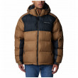 Чоловіча зимова куртка Columbia Pike Lake™ II Hooded Jacket hnědá/černá