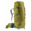 Туристичний рюкзак Deuter Aircontact Core 40+10 жовтий/зелений