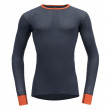 Чоловіча футболка Devold Wool Mesh Man Shirt сірий/помаранчевий