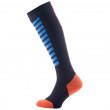 Nepromokavé ponožky SealSkinz MTB Mid Knee černá/oranžová Black/Blue/Orange
