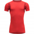 Pánské triko Devold Hiking Man T-shirt červená Chilli