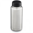 Пляшка з нержавіючої сталі Klean Kanteen Wide w/Wide Loop Cap - brushed stainless 1182 ml срібний