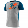 Чоловіча футболка Dynafit Transalper Light M S/S Tee сірий/синій